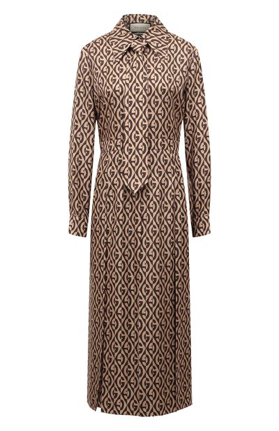 Женское шелковое платье GUCCI, арт. 596510 ZAC4W