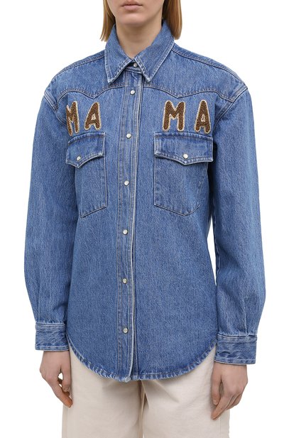Джинсовая рубашка FORTE DEI MARMI COUTURE, арт. 20WF8150-04, фото 3