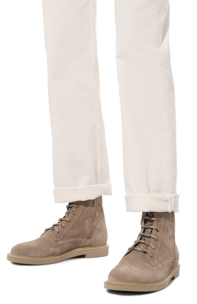 Замшевые ботинки BRUNELLO CUCINELLI, арт. MZSFG2691, фото 3