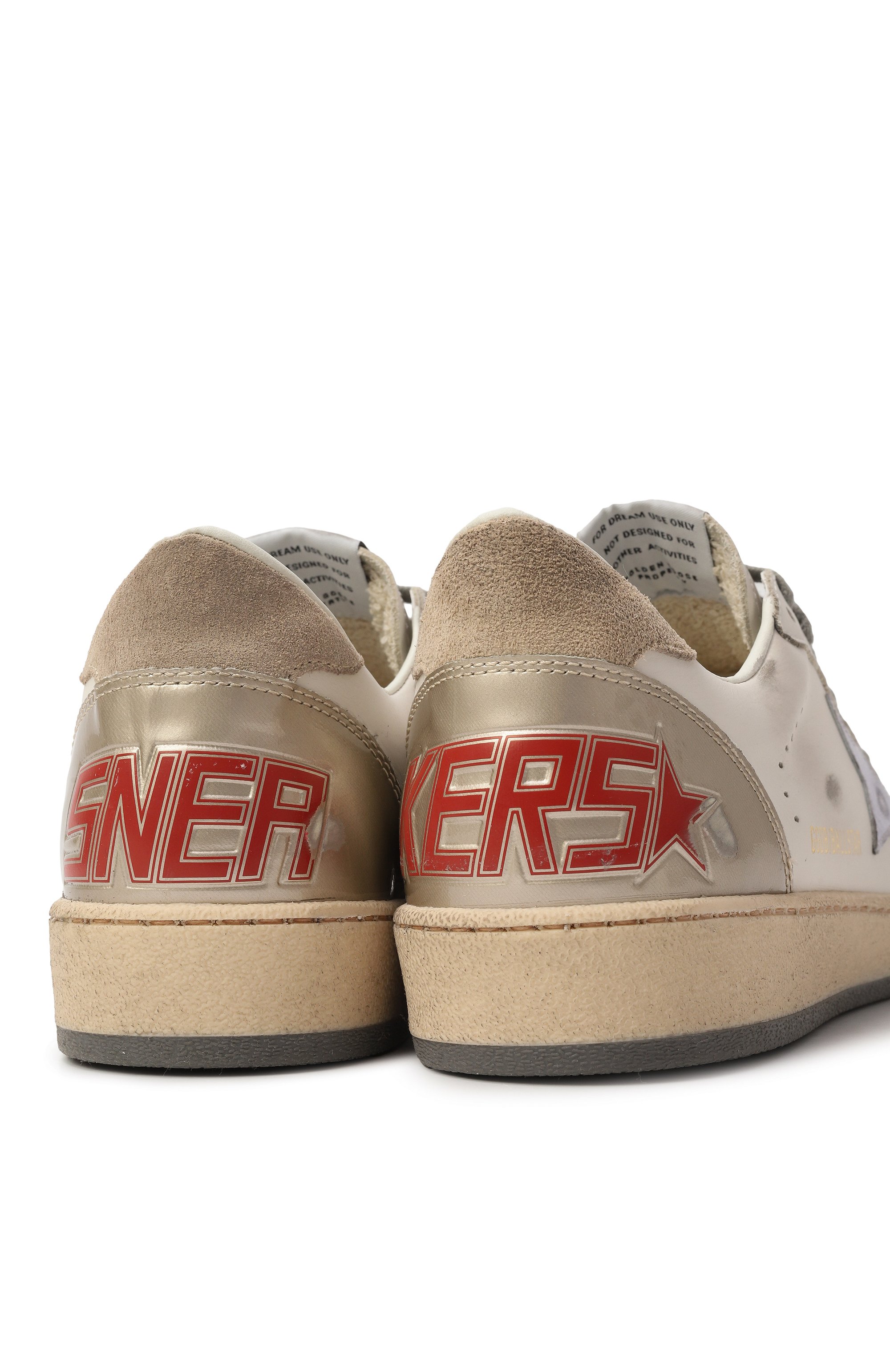 Кожаные кеды ball star GOLDEN GOOSE DELUXE BRAND, арт. GWF00117.F007471, фото 7