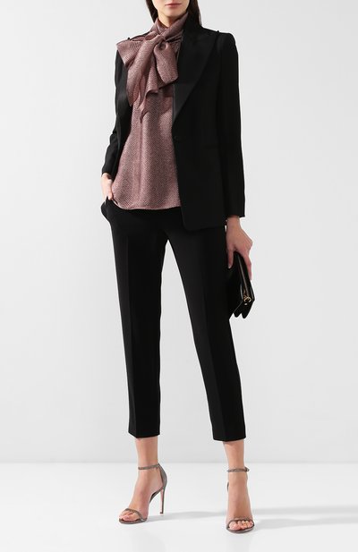 Текстильные босоножки STUART WEITZMAN, арт. NUDISTS0NG/NIGHTTIME, фото 2