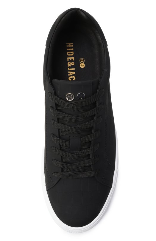 Кожаные кеды Essence Hide and Jack EIBKLBLKWHT Чёрно-белый  EIBKLBLKWHT Фото 6