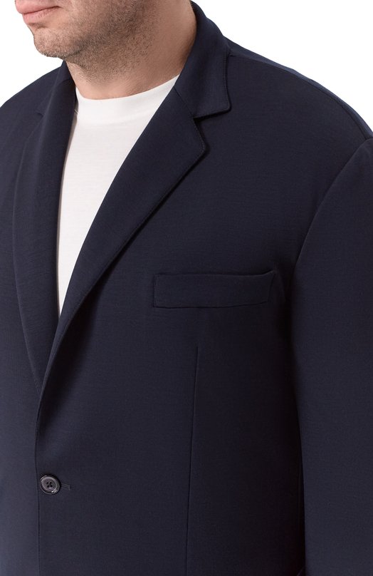 Шерстяной пиджак Marco Pescarolo GI0VE/53Y19 Синий  GI0VE/53Y19 Фото 5