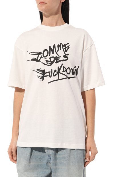 Хлопковая футболка COMME DES FUCKDOWN, арт. CDFD3166, фото 3