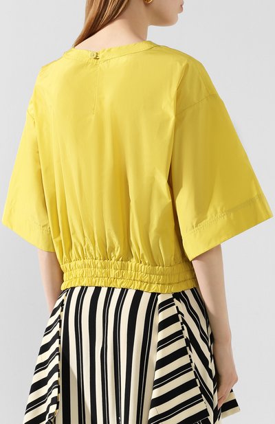Топ DRIES VAN NOTEN желтого цвета по цене 34550 руб., арт. 201-10729-9383, фото 4 Топ DRIES VAN NOTEN, арт. 201-10729-9383, фото 4