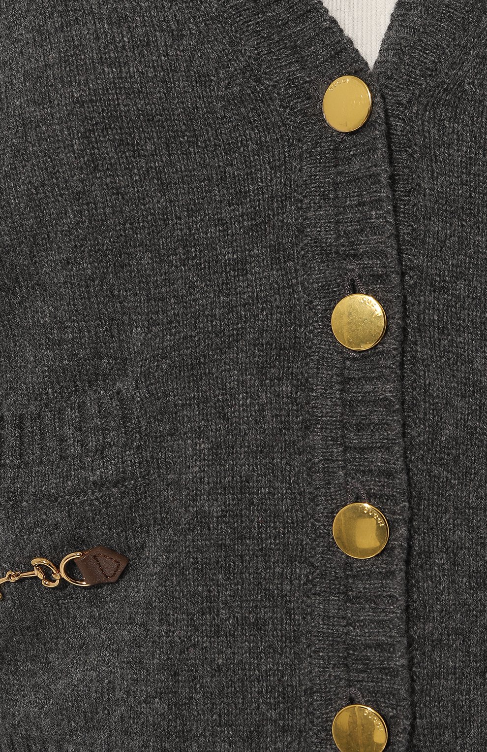 Кашемировый кардиган GUCCI, арт. 628412 XKBH9, фото 5