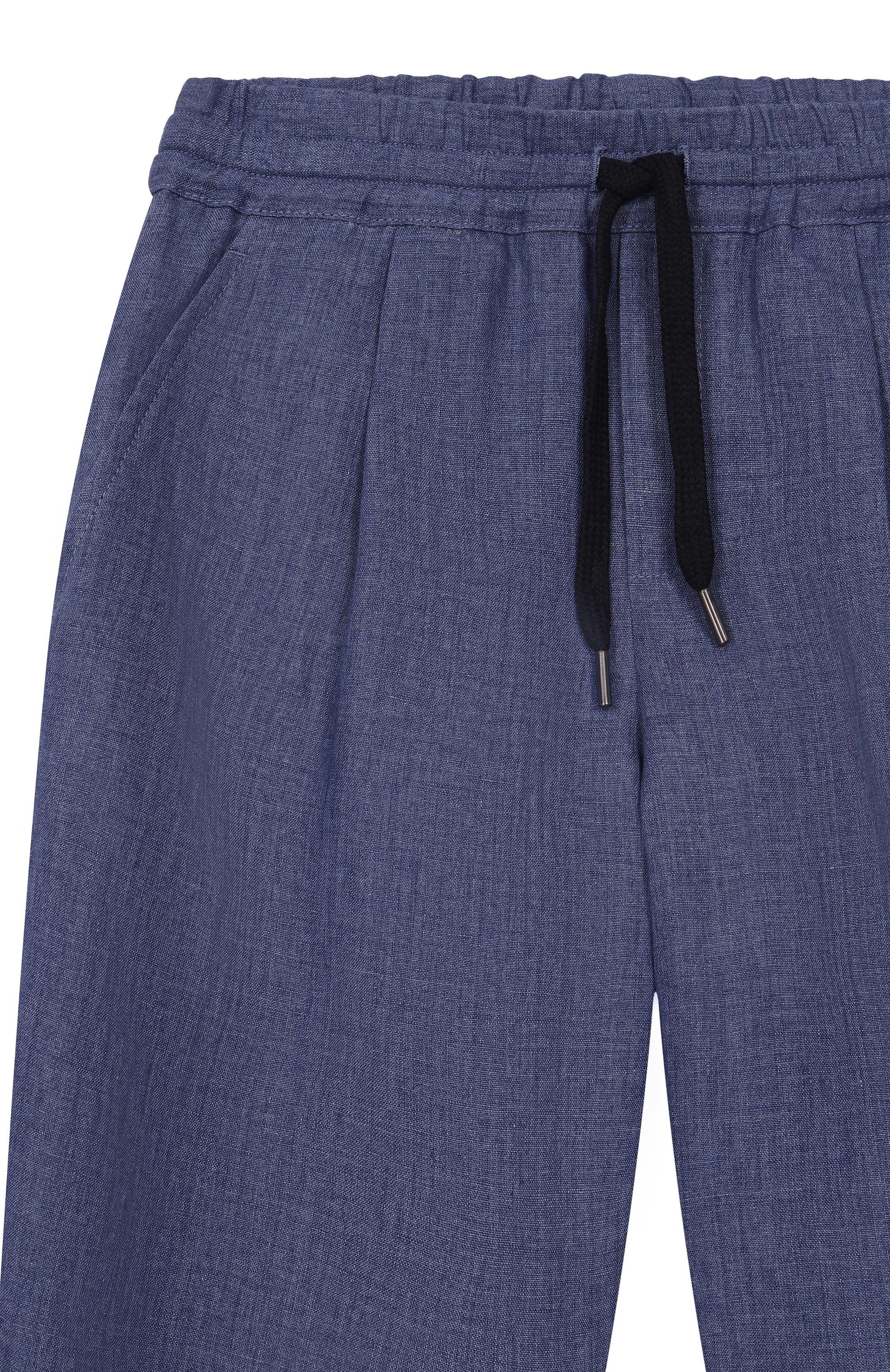 Льняные брюки BRUNELLO CUCINELLI, арт. BB430P503C, фото 3