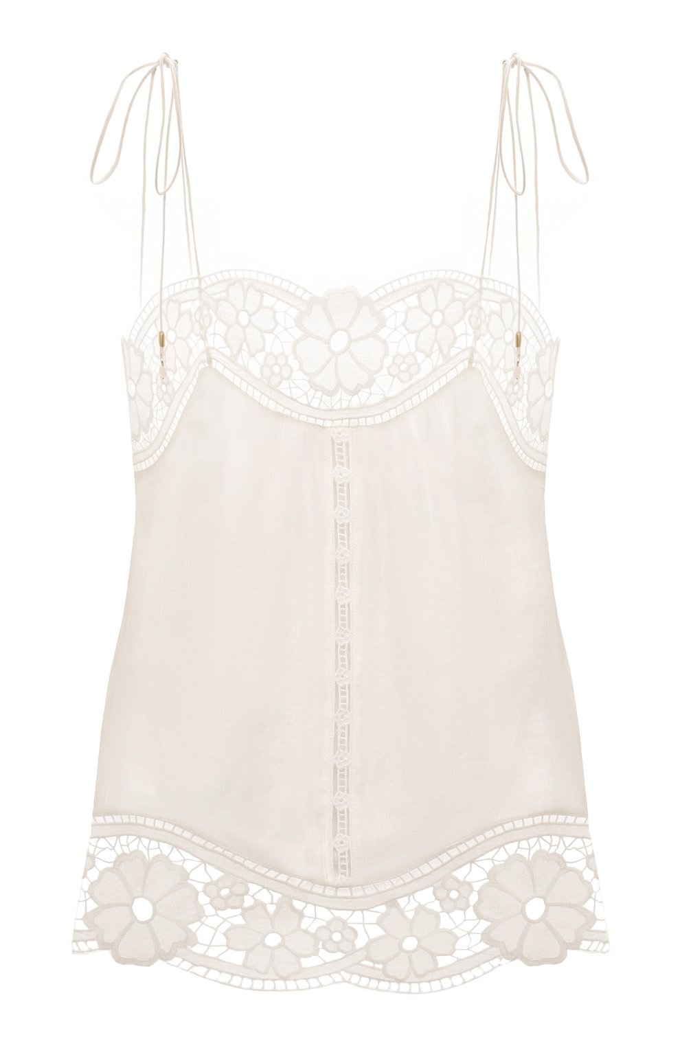 Льняной топ ZIMMERMANN, арт. 7573TRS242, фото 1