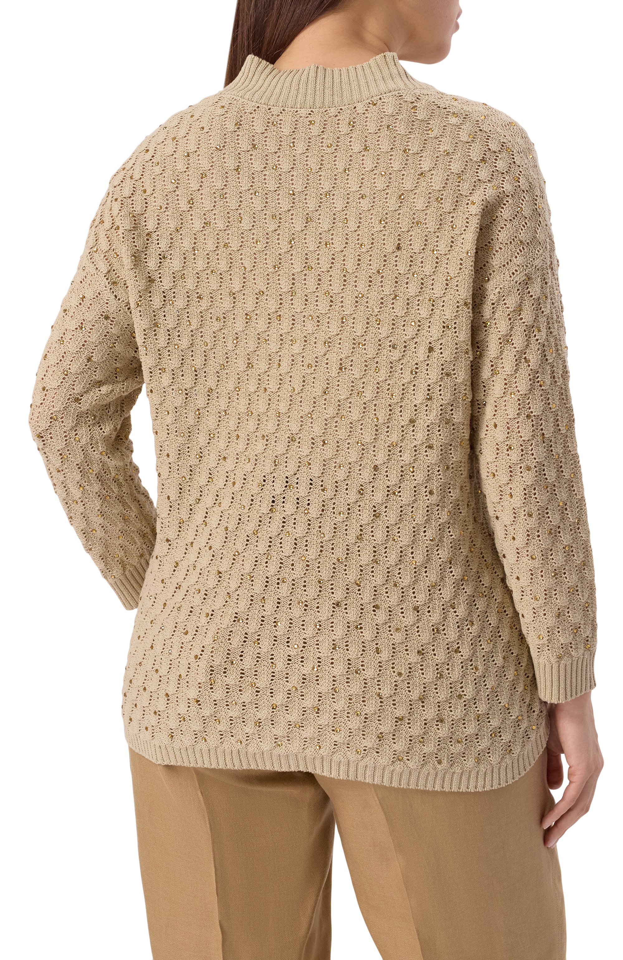 Хлопковый кардиган MARINA RINALDI, арт. ALPE, фото 4