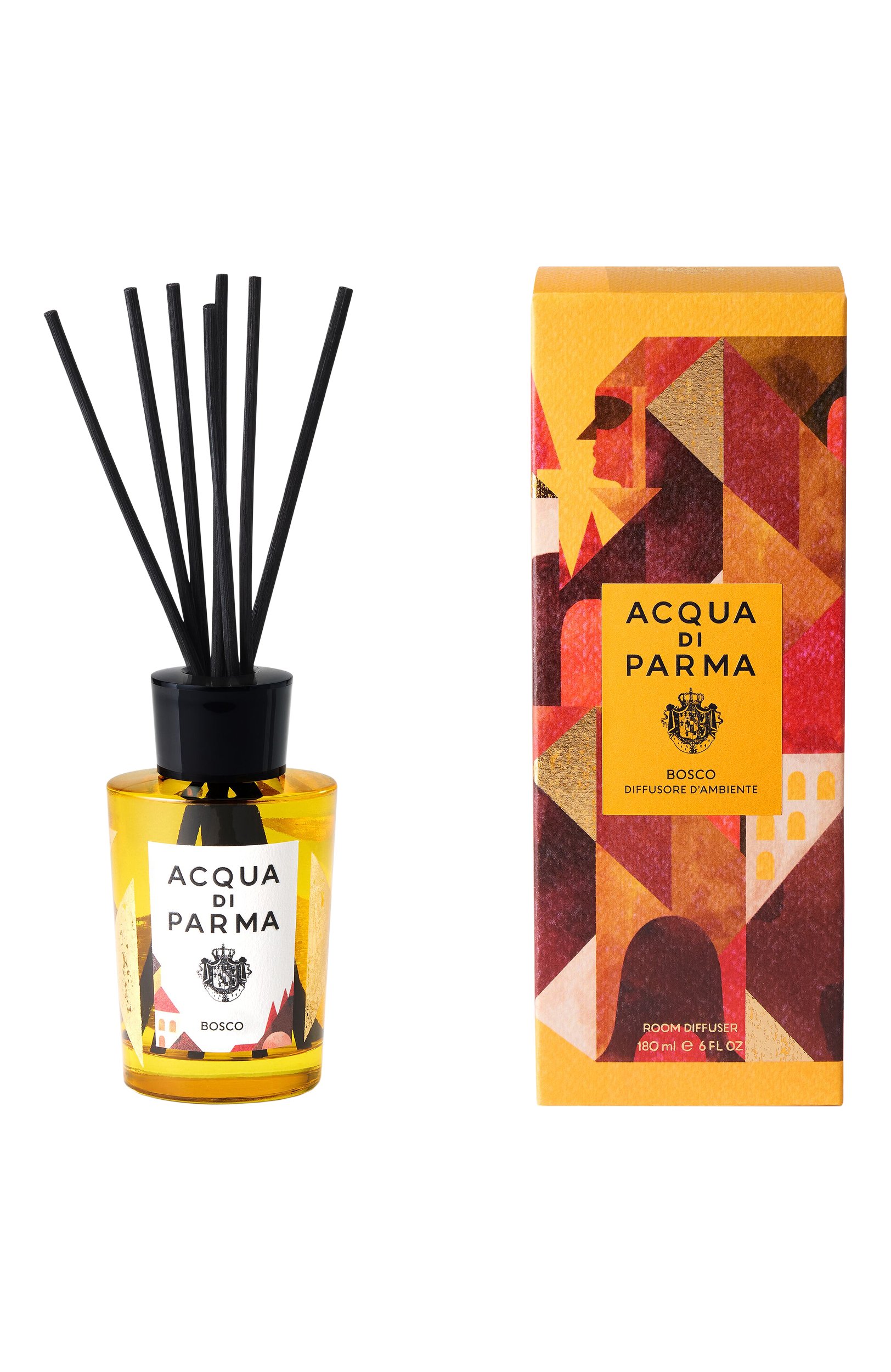 Диффузор bosco holiday 2026 (180ml) ACQUA DI PARMA бесцветного цвета по цене 11500 руб., арт. ADP083805, фото 2 Диффузор bosco holiday 2026 (180ml) ACQUA DI PARMA, арт. ADP083805, фото 2