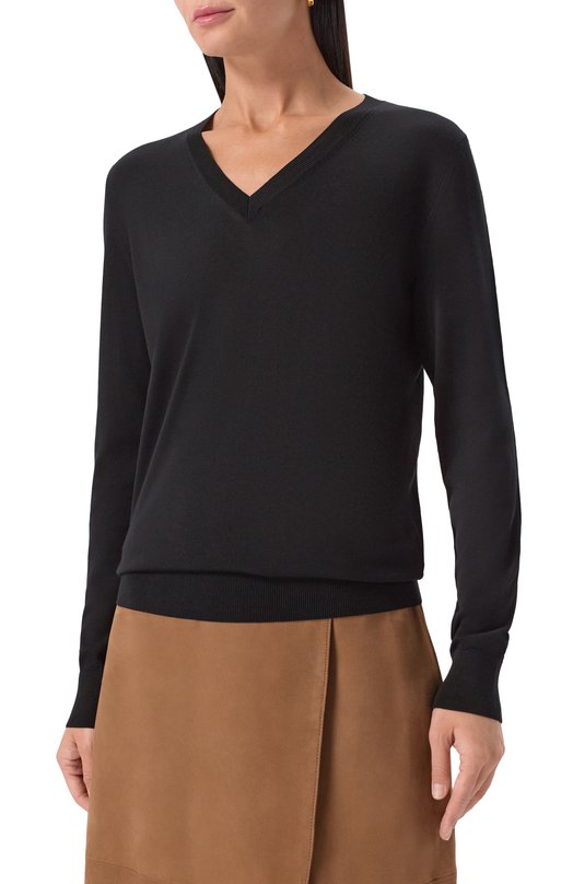 Шерстяной пуловер MVST M0-M25.1MW.K405/34-48 Чёрный  M0-M25.1MW.K405/34-48 Фото 3