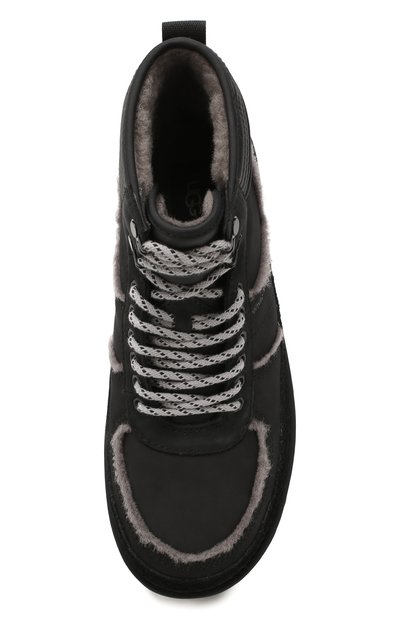 Кожаные ботинки ugg x white mountaineering highland sport UGG черного цвета по цене 38050 руб., арт. 1108649_BLK, фото 5 Кожаные ботинки ugg x white mountaineering highland sport UGG, арт. 1108649_BLK, фото 5