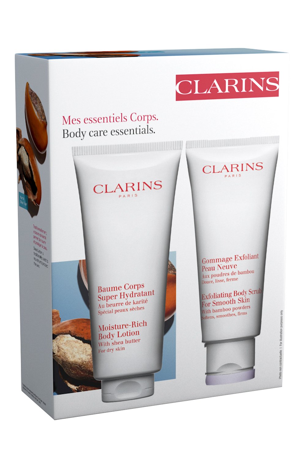 Набор для ухода за телом body care essentials (200+200ml) CLARINS, арт. 80087431, фото 2