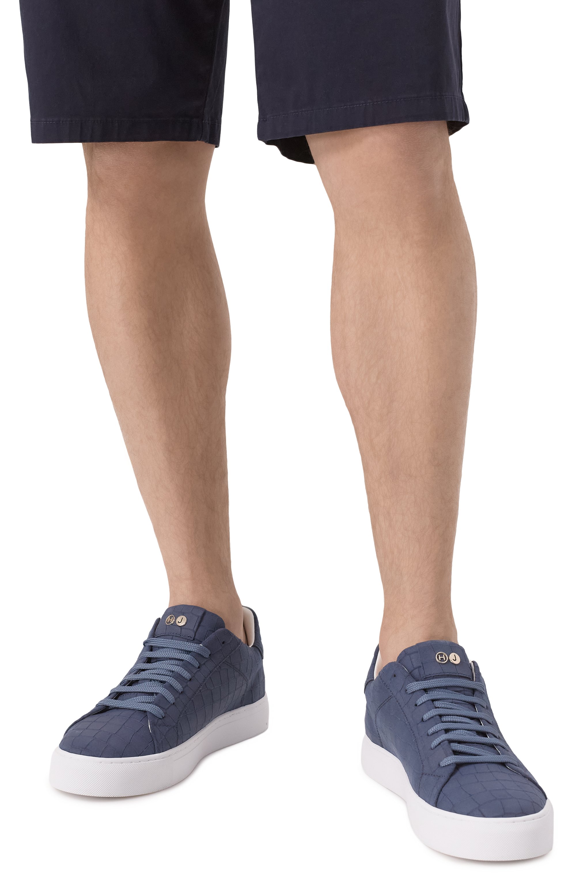 Кожаные кеды essence HIDE AND JACK, арт. ECR0LBLUWHT, фото 3