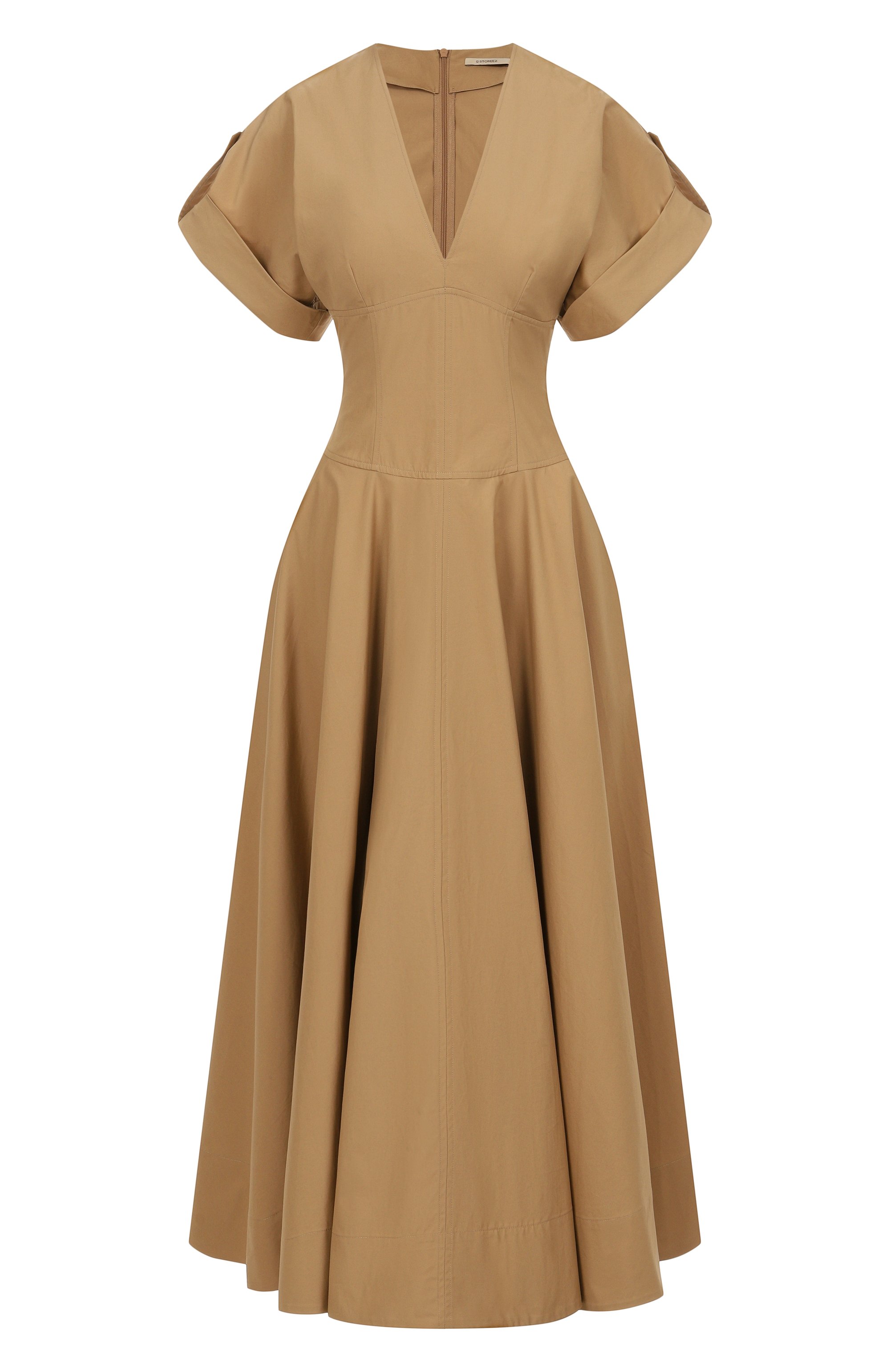 Хлопковое платье 12 STOREEZ, арт. 132630, фото 1