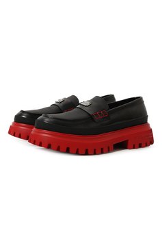 Кожаные лоферы DOLCE & GABBANA, арт. D11171/AA598/29-36, фото 1