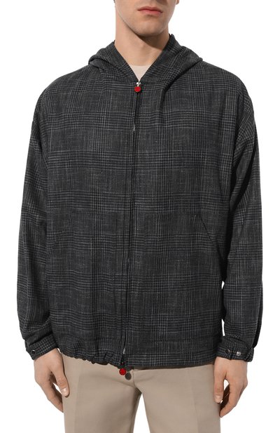Куртка из шерсти и шелка KITON, арт. UMC015K0143C04, фото 3