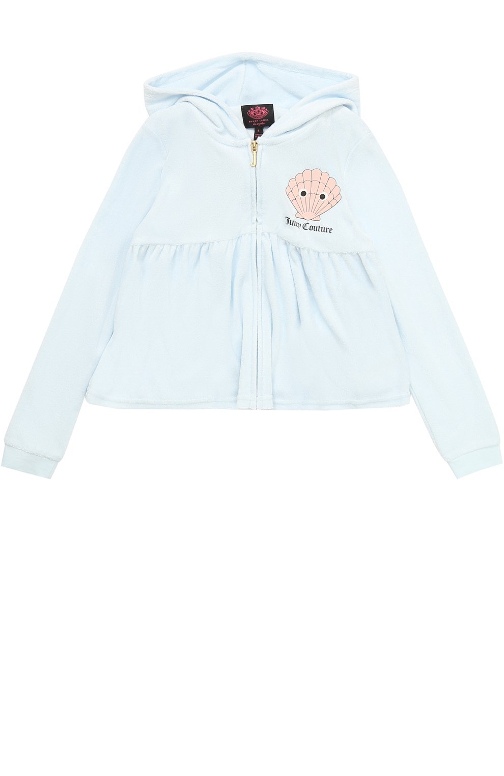 Спортивный кардиган свободного кроя с принтом JUICY COUTURE, арт. GTKJ87478, фото 1