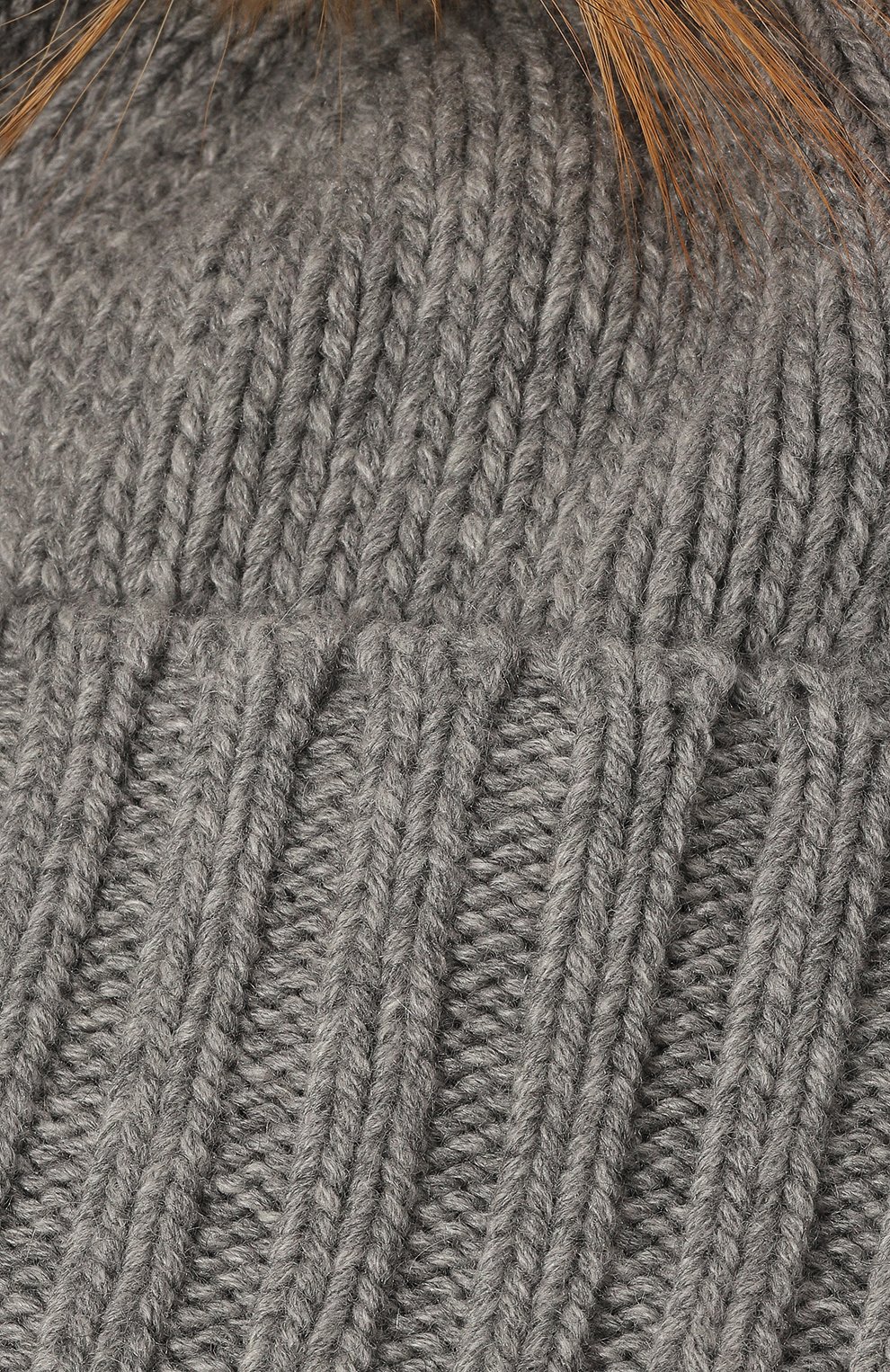 Кашемировая шапка INVERNI серого цвета по цене 39250 руб., арт. 0660CMG2, фото 4 Кашемировая шапка INVERNI, арт. 0660CMG2, фото 4