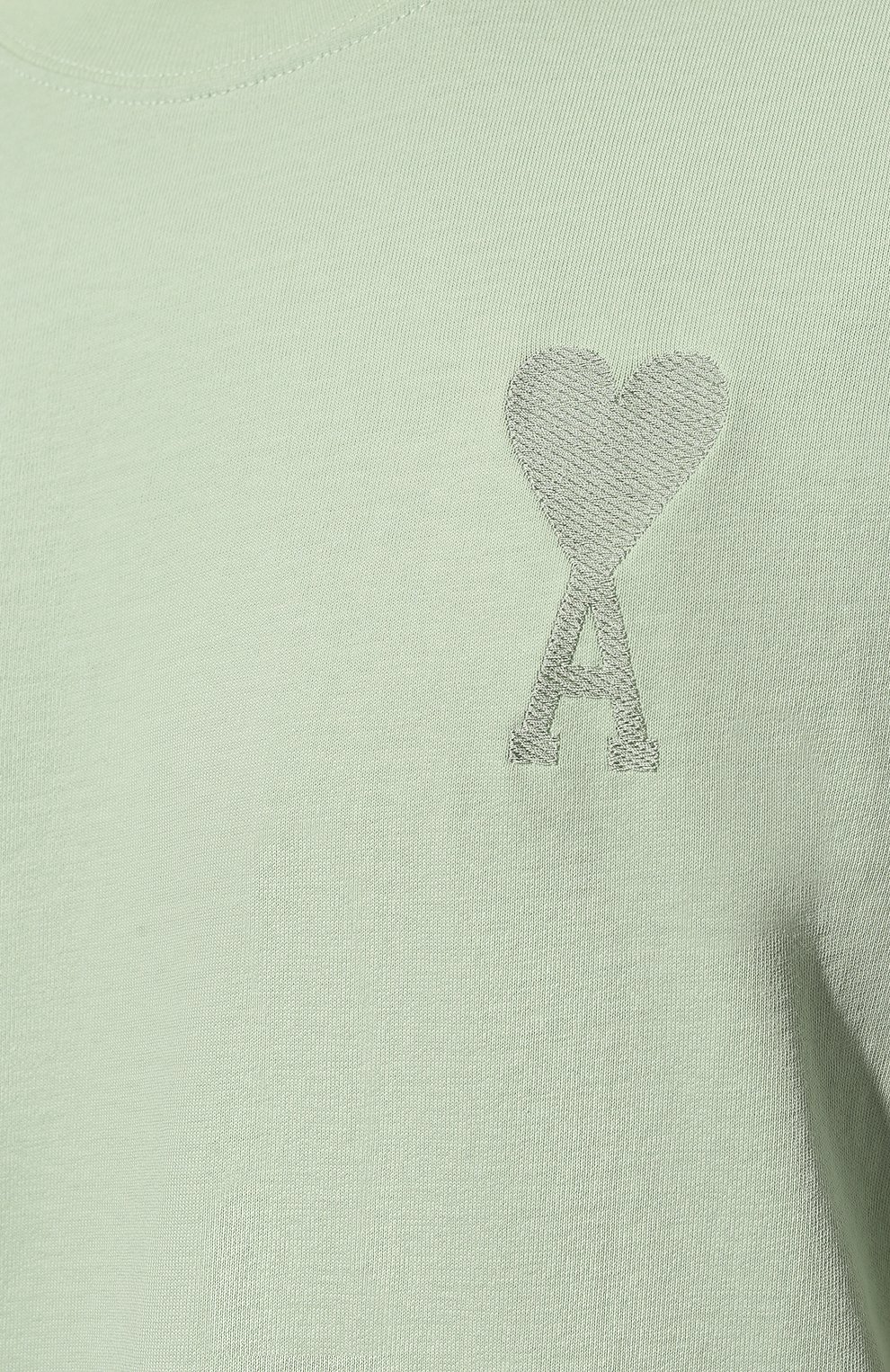 Хлопковая футболка AMI, арт. UTS002.726, фото 5