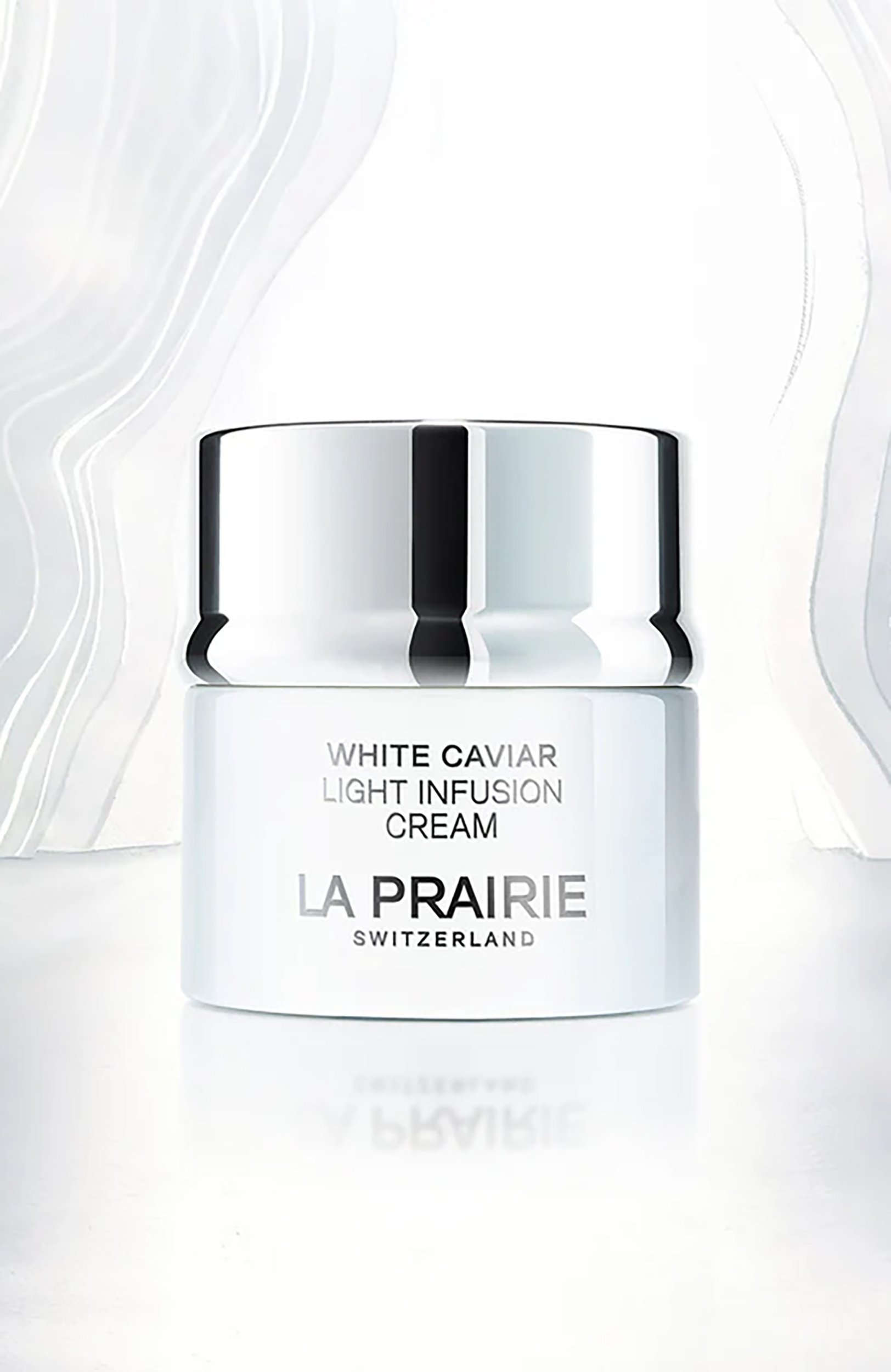 Крем для лица white caviar light infusion cream (50ml) LA PRAIRIE бесцветного цвета по цене 99600 руб., арт. 7611773156820, фото 2 Крем для лица white caviar light infusion cream (50ml) LA PRAIRIE, арт. 7611773156820, фото 2
