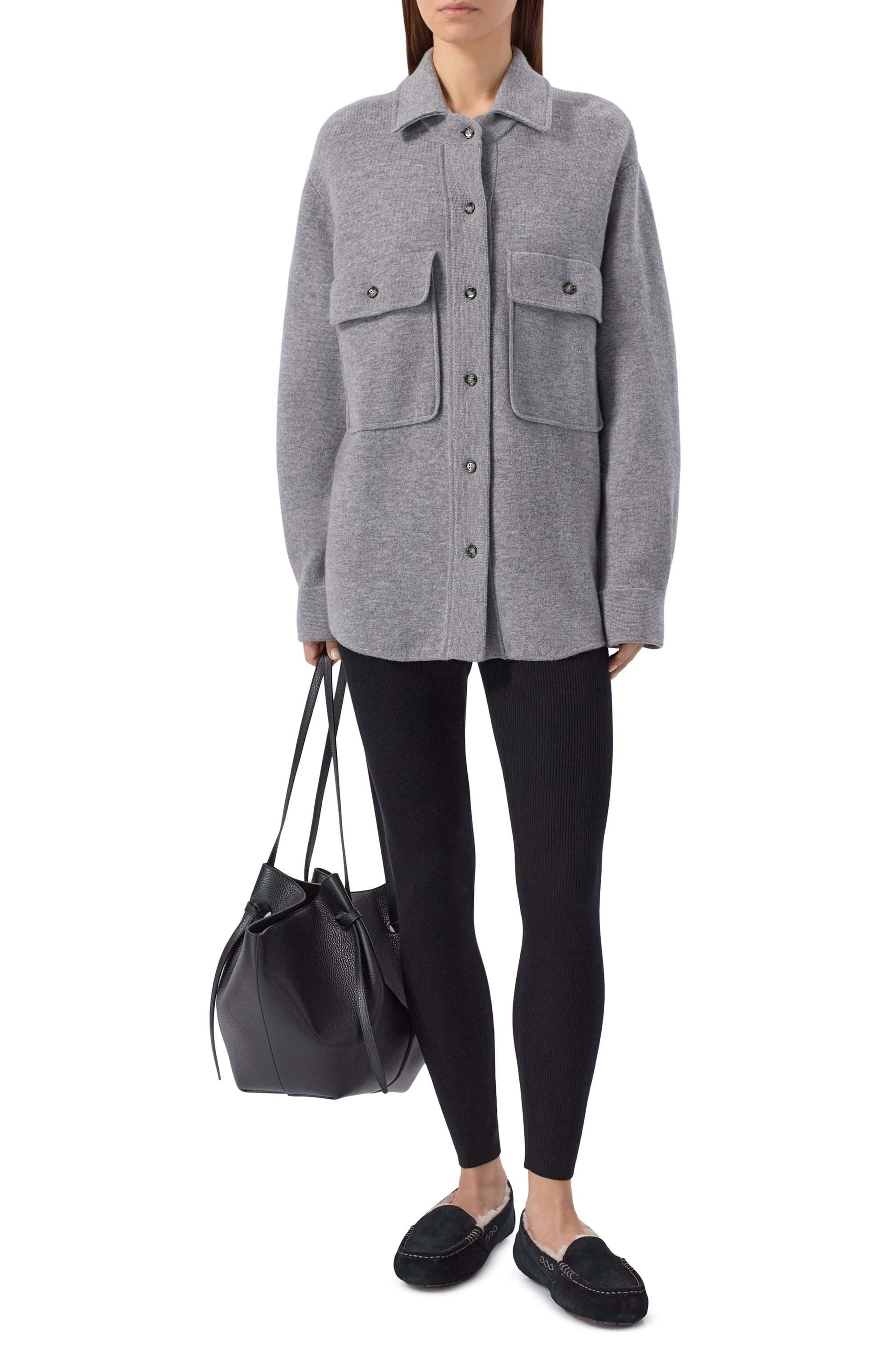 Замшевые мокасины ansley UGG, арт. 1106878, фото 3