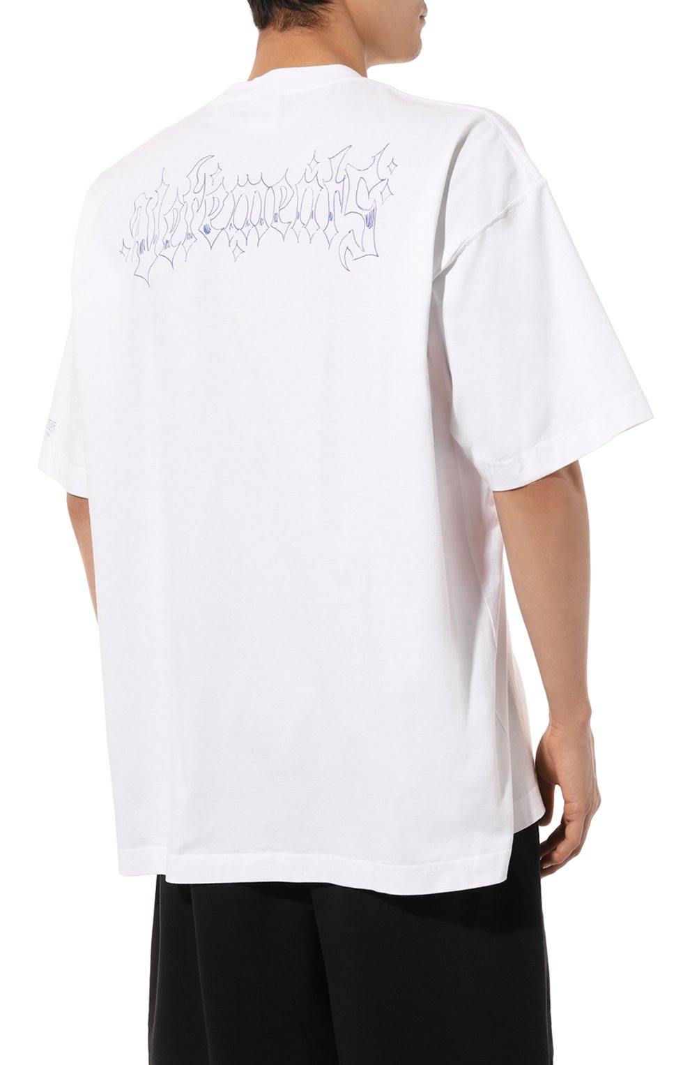 Хлопковая футболка VETEMENTS, арт. UE64TR340W, фото 7