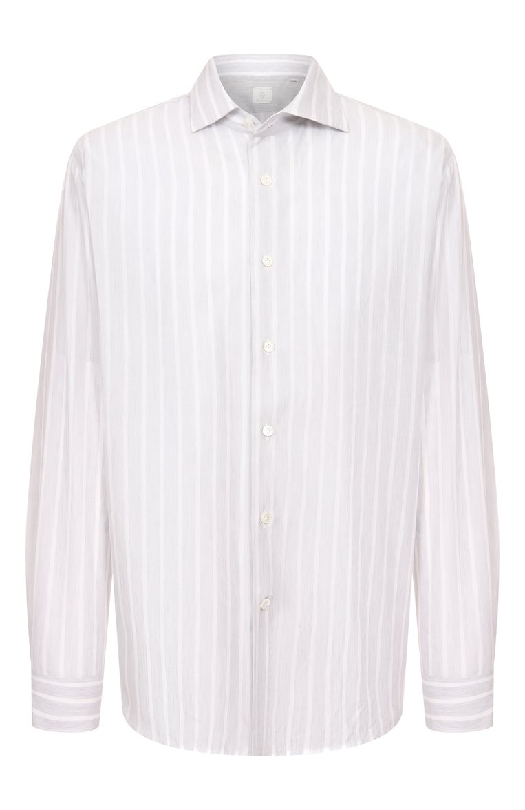 Сорочка из хлопка и льна ELEVENTY, арт. I75CAMH03/TES0I170, фото 1