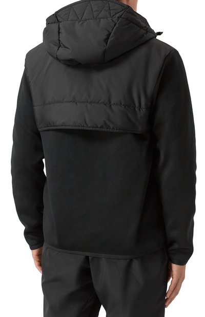 Комбинированная толстовка MONCLER GRENOBLE черного цвета по цене 125000 руб., арт. I20979B00002/M1124, фото 4 Комбинированная толстовка MONCLER GRENOBLE, арт. I20979B00002/M1124, фото 4