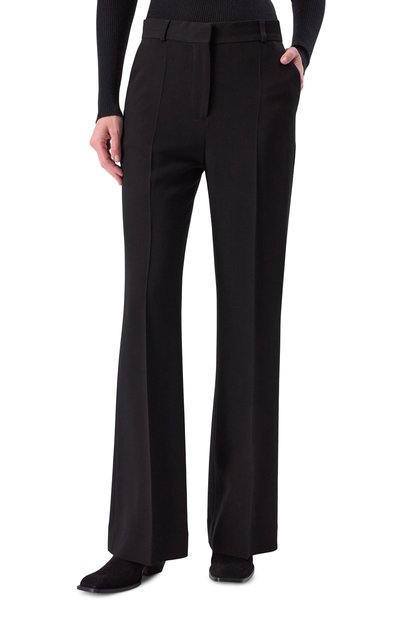 Брюки из вискозы и шерсти TOTEME, арт. 251-WRB1056-FB0335, фото 3