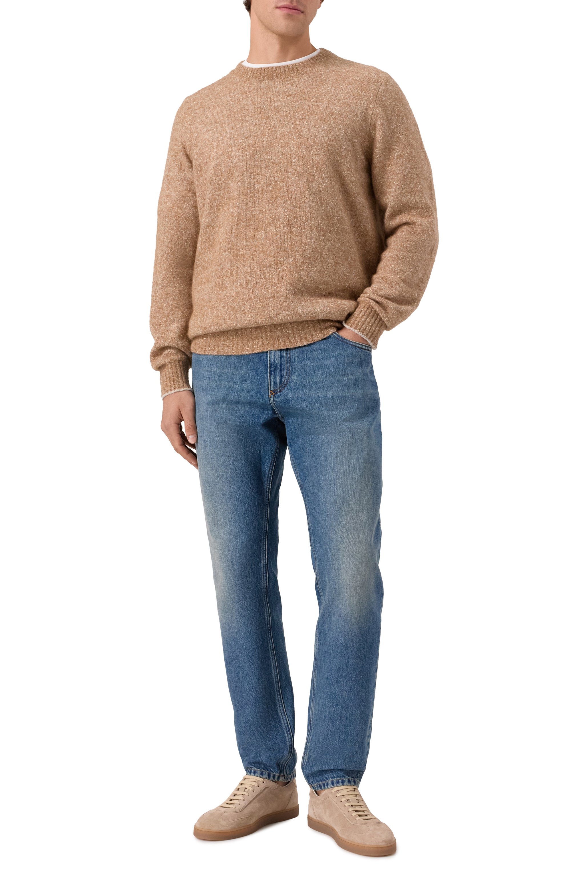 Замшевые кеды BRUNELLO CUCINELLI, арт. MZUSGGJ336, фото 2