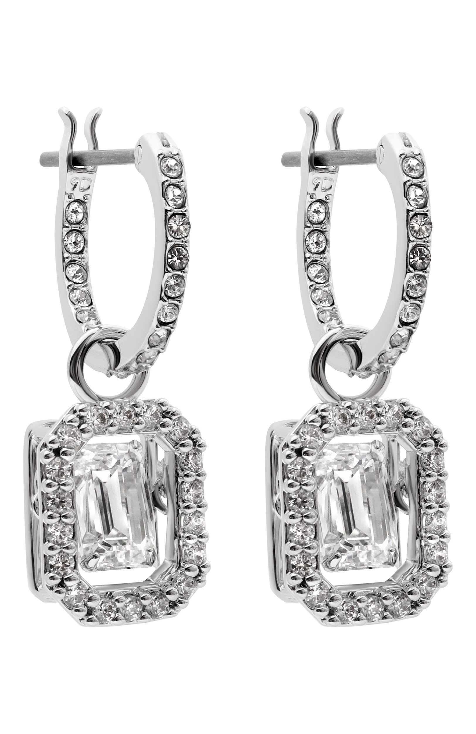 Серьги SWAROVSKI серебряного цвета по цене 19850 руб., арт. 5638495, фото 3 Серьги SWAROVSKI, арт. 5638495, фото 3