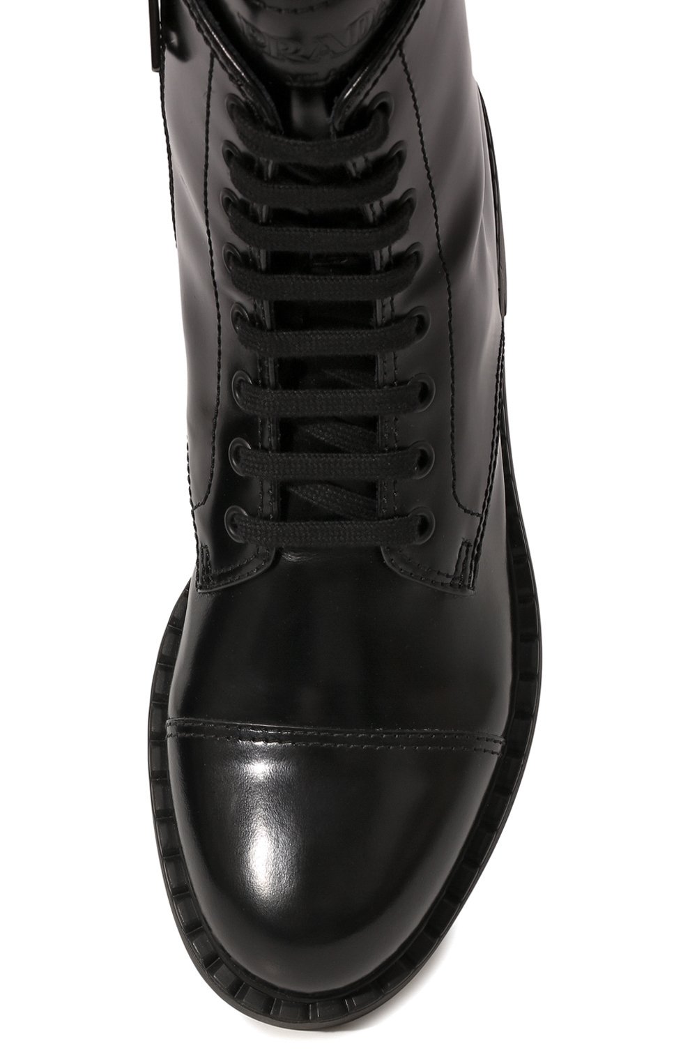 Кожаные ботинки PRADA, арт. 1T360M-055-F0002-B050, фото 6
