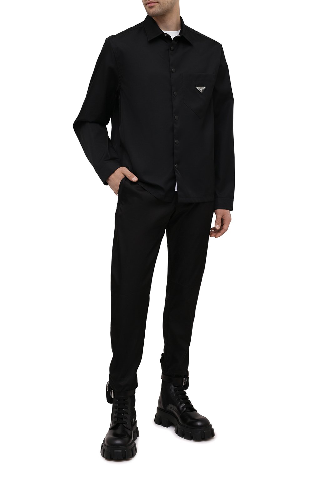 Брюки PRADA, арт. SPH66-1WQ8-F0002-202, фото 2