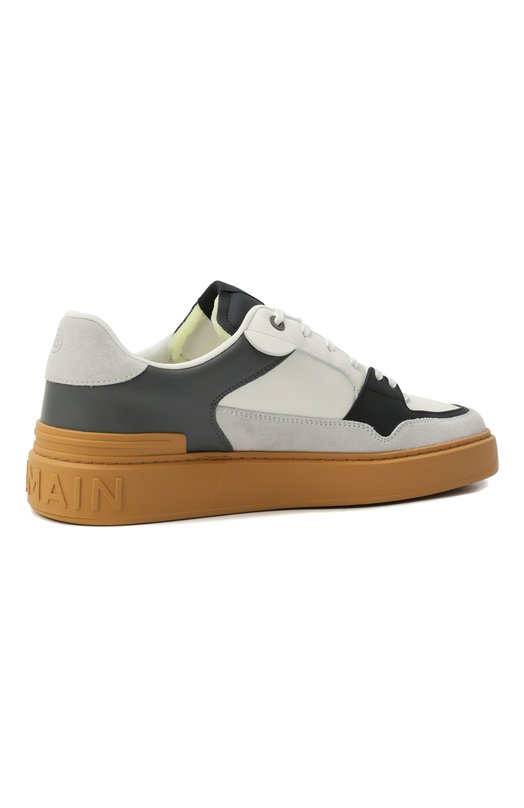 Кожаные кеды B-Court Flip Balmain FM1VI349/LC0P Разноцветный  FM1VI349/LC0P Фото 5