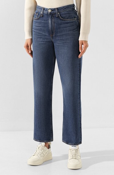 Джинсы RAG AND BONE синего цвета по цене 33300 руб., арт. WDD19F2665K3BW, фото 3 Джинсы RAG AND BONE, арт. WDD19F2665K3BW, фото 3