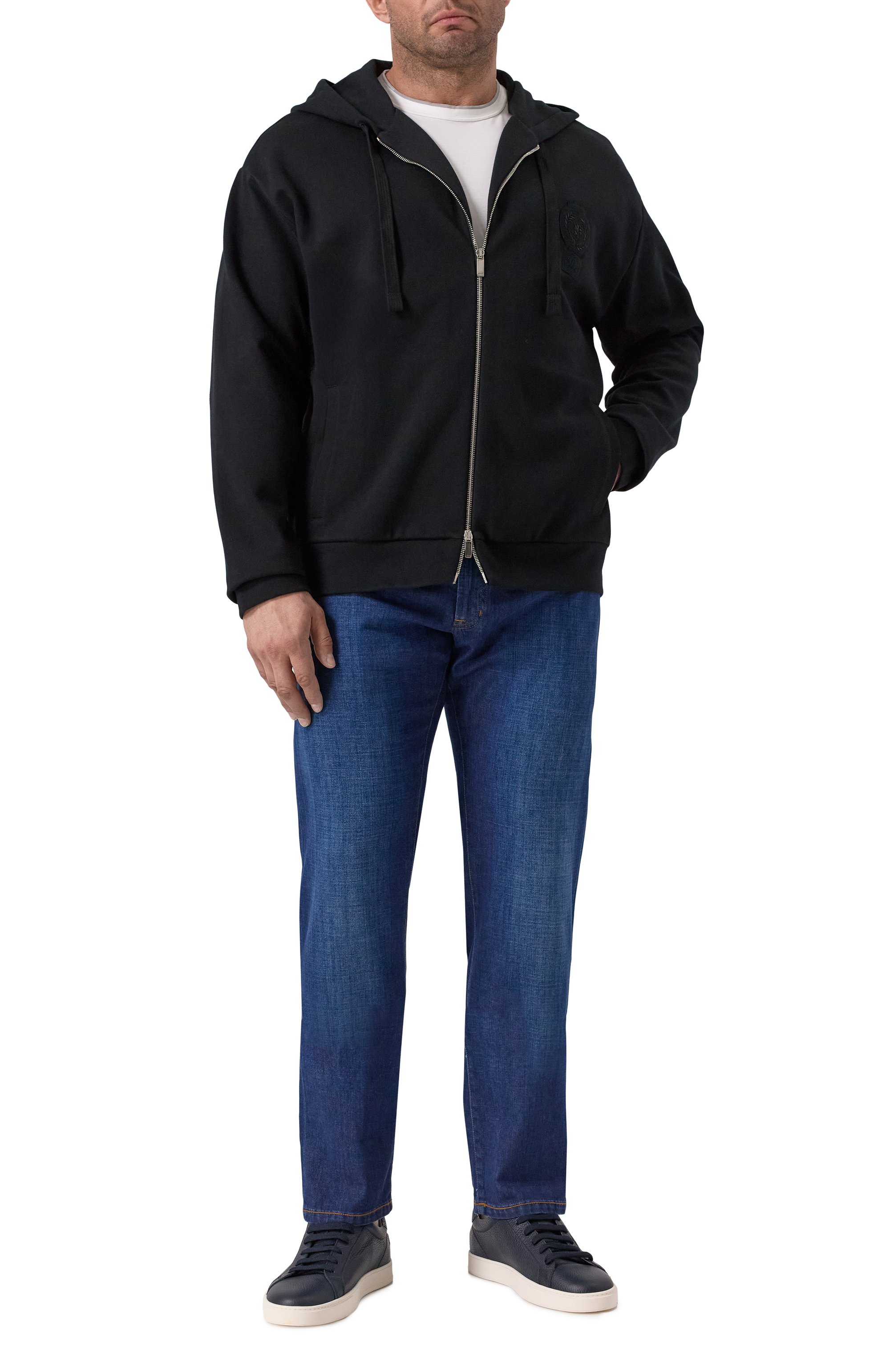 Хлопковая футболка CORTIGIANI, арт. 2AJ601, фото 2