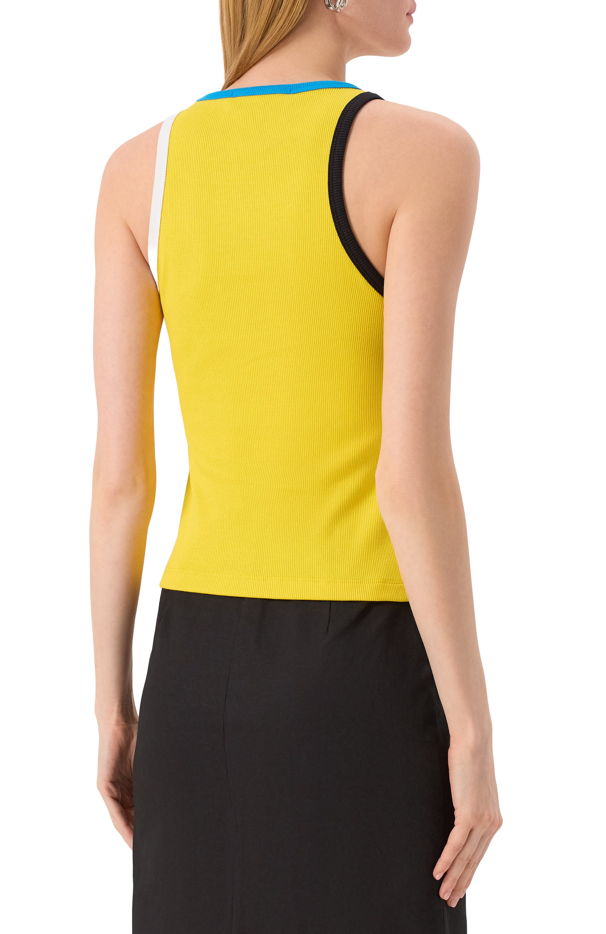 Хлопковая майка MSGM, арт. 3841MDT76/257120, фото 4