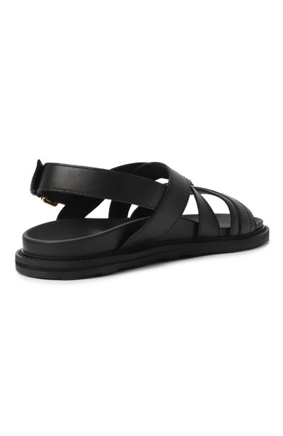 Кожаные сандалии MOSCHINO, арт. 16263/GA0, фото 5