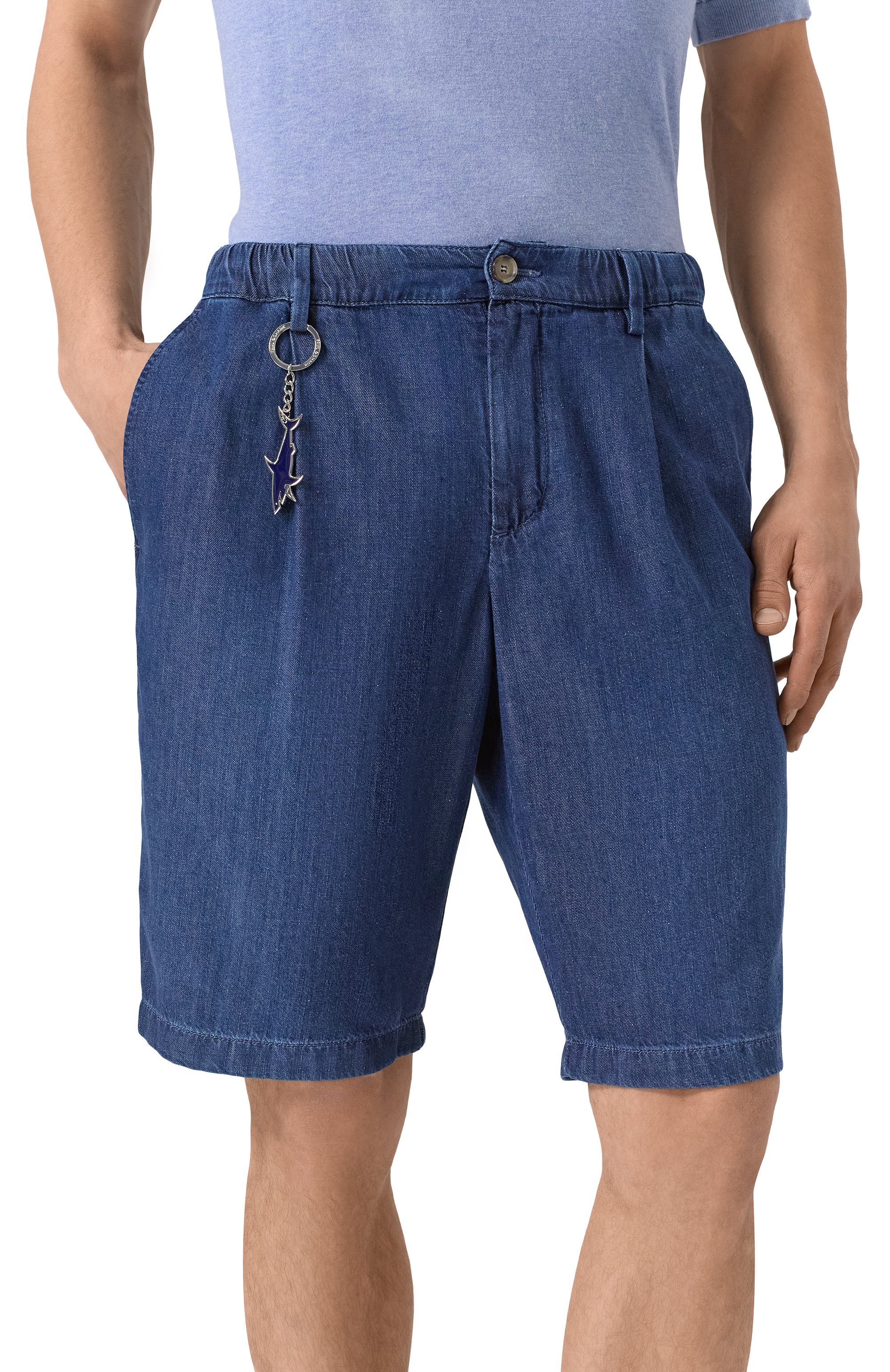 Джинсовые шорты PAUL&SHARK, арт. 25414145, фото 3