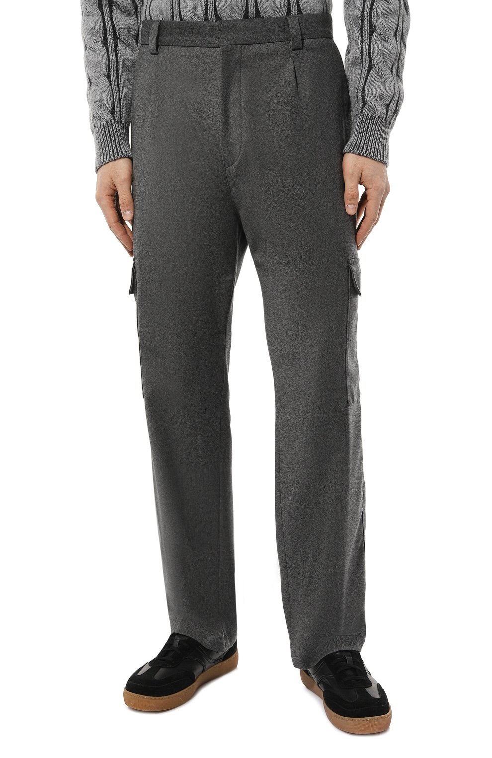 Шерстяные брюки-карго HUGO, арт. 50500211, фото 3