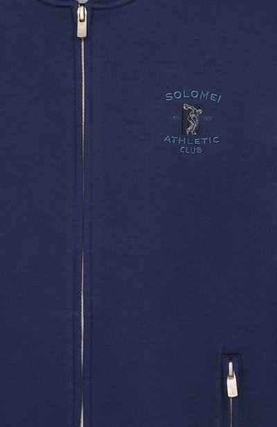 Хлопковая толстовка BRUNELLO CUCINELLI, арт. BW863E518C, фото 3
