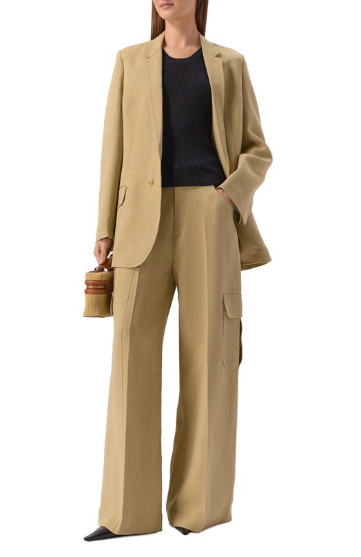 Шерстяной топ Petar Petrov S26K27 Чёрный  S26K27 Фото 2