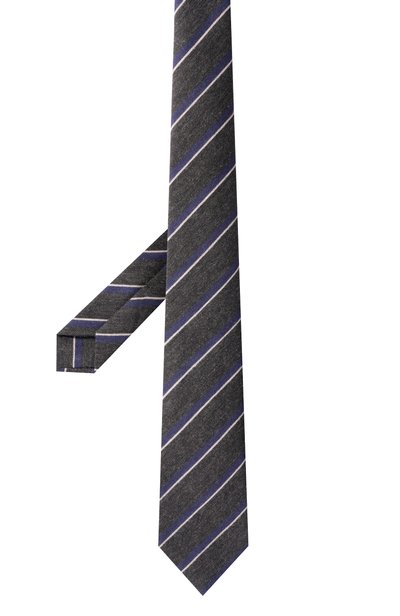 Галстук из шерсти и шелка KITON, арт. UCRVKPC03M28, фото 3