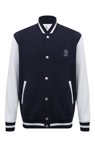 Хлопковая толстовка BRUNELLO CUCINELLI, арт. M0T359022G, фото 1