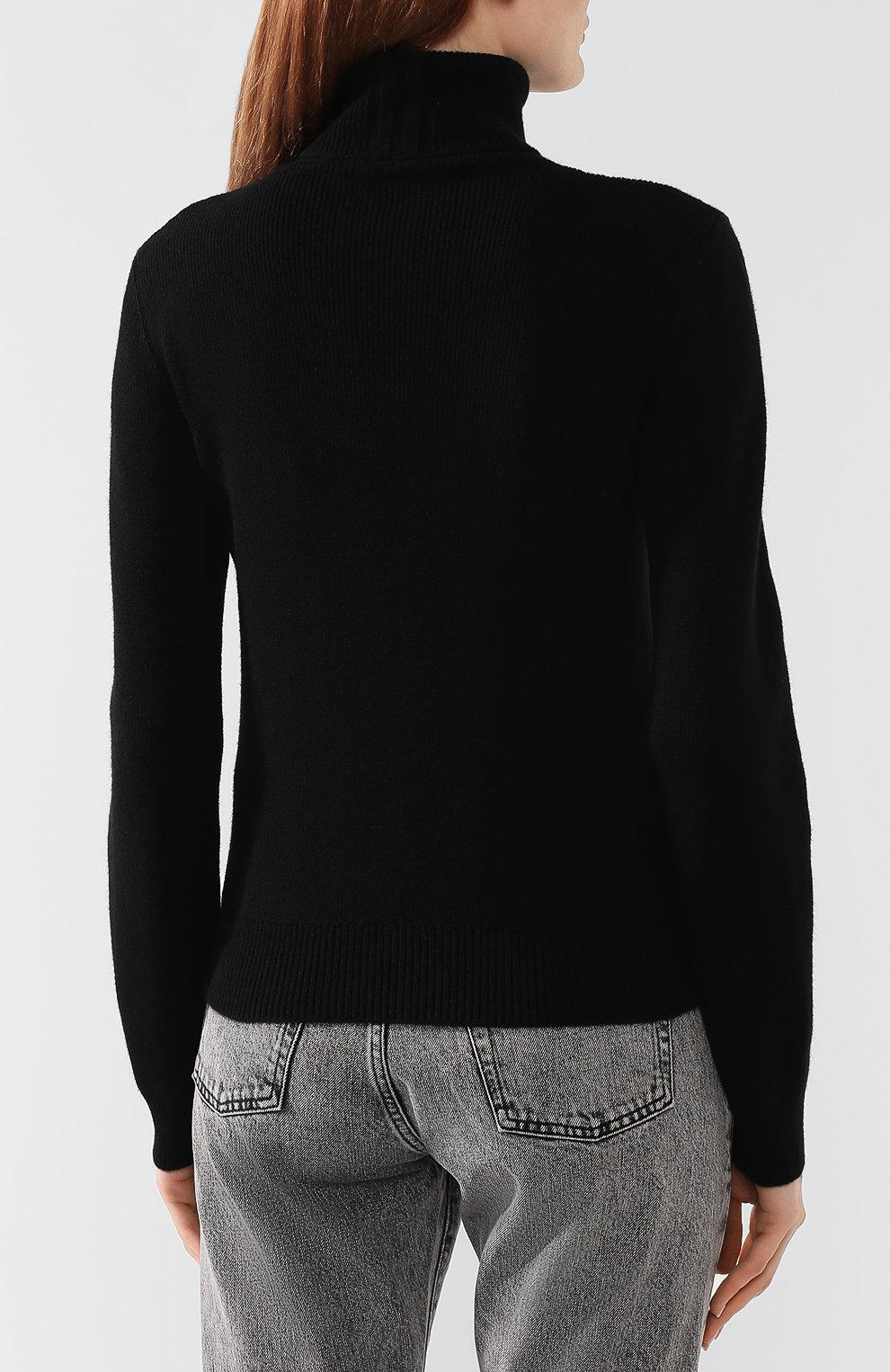 Кашемировая водолазка SAINT LAURENT, арт. 537408/YA20L, фото 4