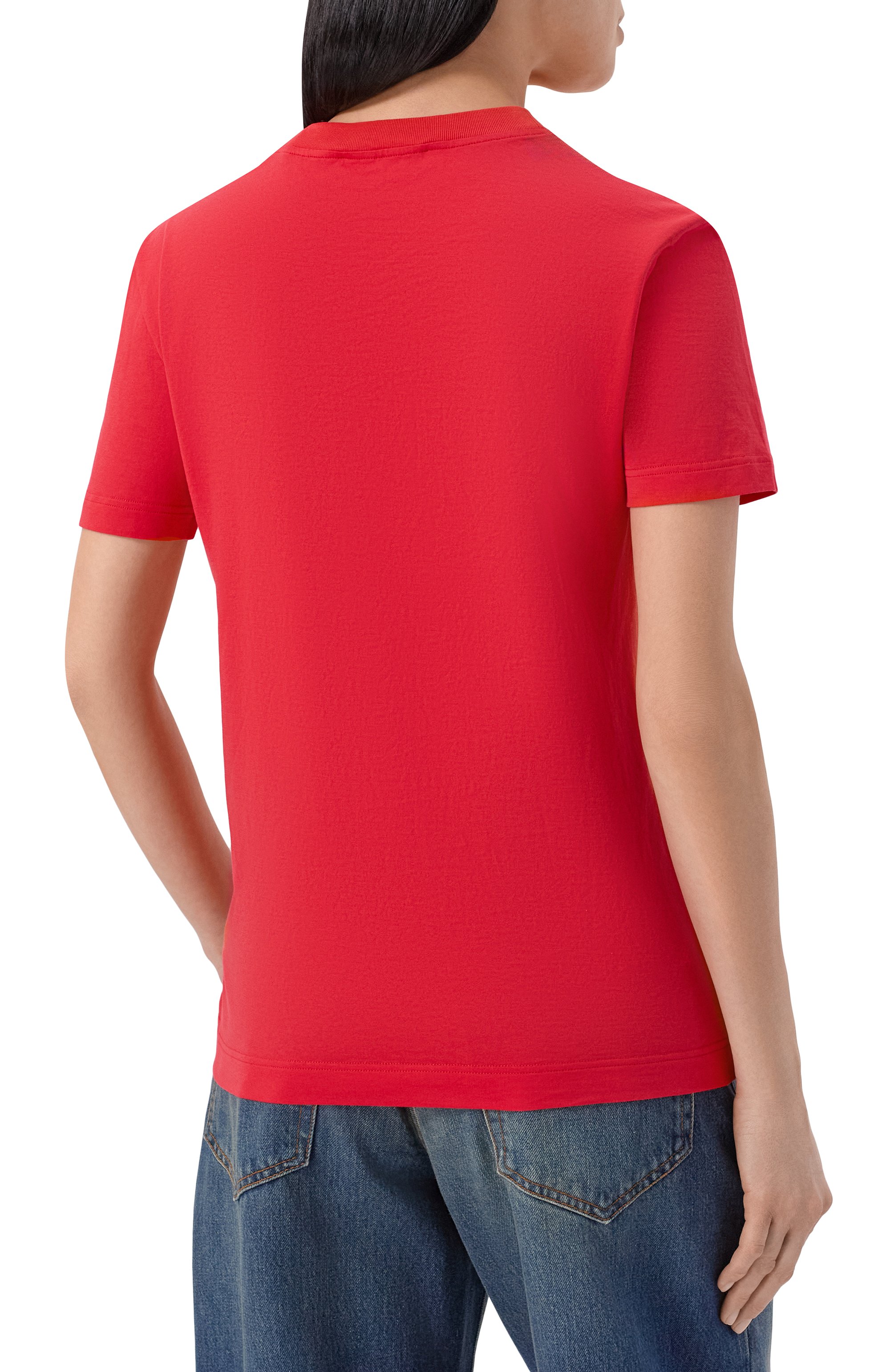 Хлопковая футболка DOLCE & GABBANA, арт. F8V42Z/GDDNF, фото 4