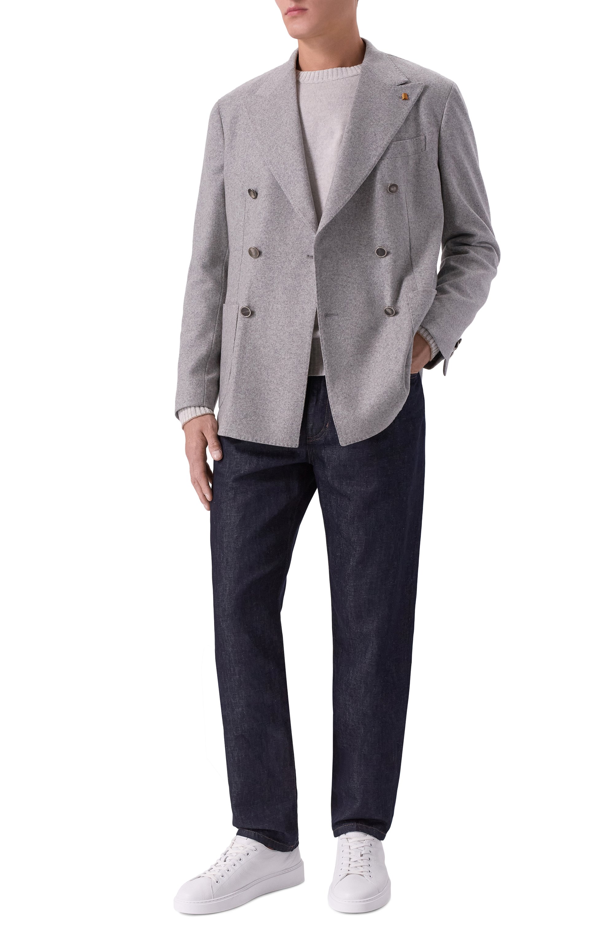 Кашемировый пиджак SARTORIA LATORRE, арт. JF78/JG158, фото 3