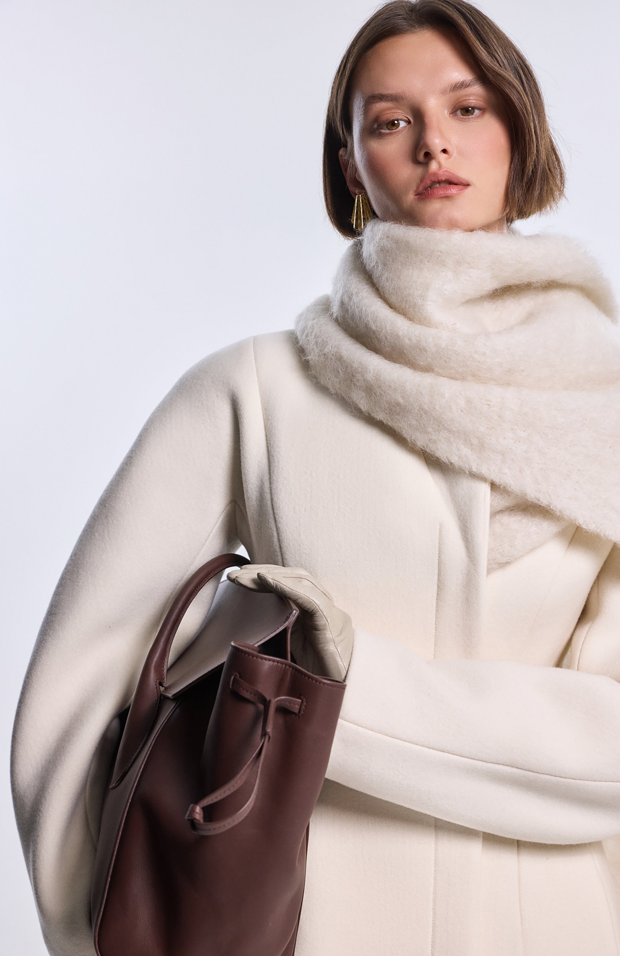 Кожаные перчатки AGNELLE, арт. CHRISTINA/S, фото 3