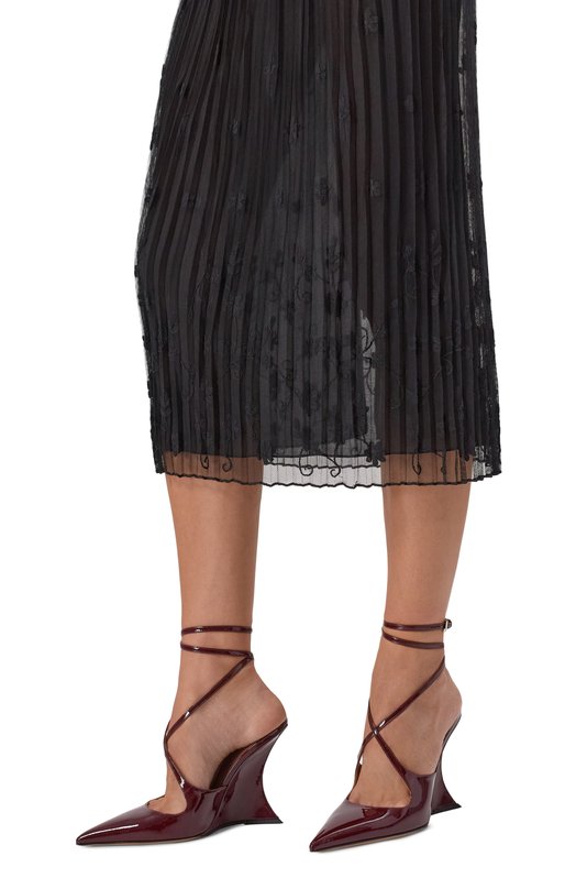 Кожаные туфли Nina 105 Paris Texas PX1752/XVN01 Бордовый  PX1752/XVN01 Фото 2